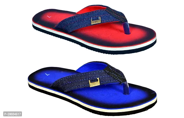 Crazy Bunny Mens Flip-flop Combo CBF0010+CBF0011