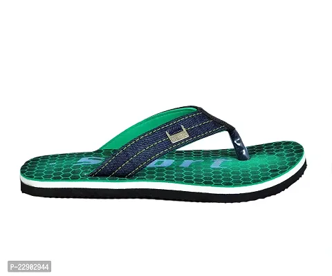 Crazy Bunny Men's Flip-Flop Slippers | Comfortable | Lightweight Slippers (Green,6) (CBF0090-6)-thumb4