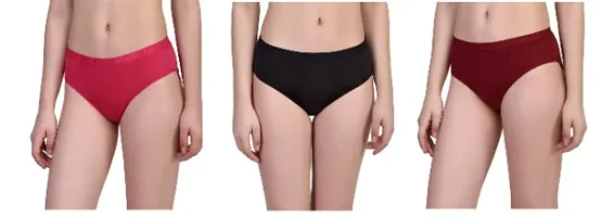 FAB FAME Premium Plain Panty Combo