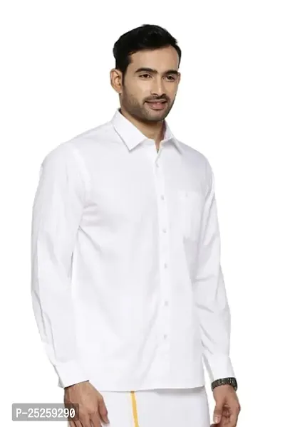 Classic Cotton Solid Formal Shirts for Men