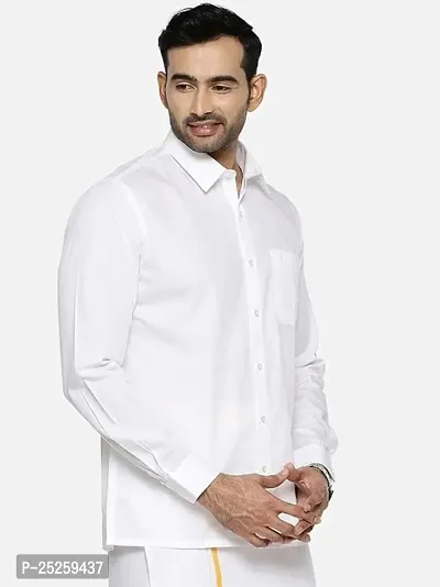 Classic Cotton Solid Formal Shirts for Men