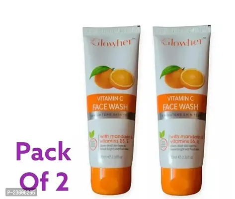 GLOWHER Vitamin C face wash 1pcss Face Wash  (70 g)