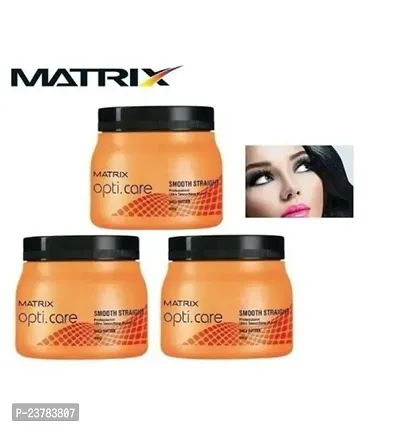 Matrix Opticare Hair Spa Ultra Smoothing Hair Mask Cream 490 Gm Pack Of 3-thumb0