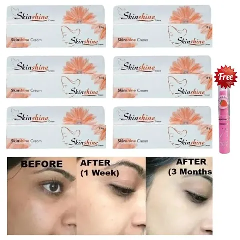 Skin shine face glowing cream  6+ pink magic 1