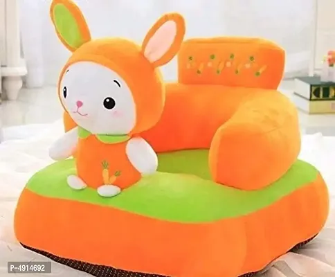Orange Sitting Sofa Chair Soft Toys For Infants