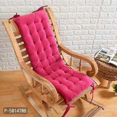 Long Chair Pad Cushion for Rocking Chairs and Back  Seat Cushion for Multipurpose Use