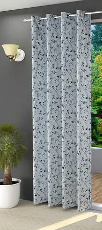 Leaf Design Door Curtain Pack of 1