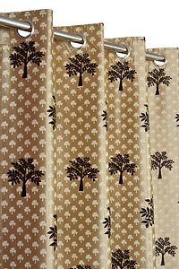 Tree Design Soft Digital Print Door Curtains 9 Feet Set Of 1 Door Curtains Combo Set Of High Quality Print Design For Home Furnishing Office Living Room Area Decoration-thumb2