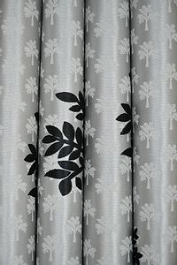 Tree Print Design Soft Digital Print Window Curtains 5 Feet Set Of 1, Window Door Curtains High Quality Print Design For Home Furnishing Office Living Room Area Decoration-thumb3