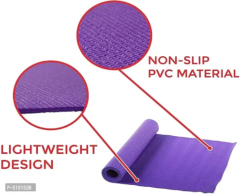 Reversible Both Side Printed Yoga Mat Daily Exercize Yoga Mat, Floor Covering Mat -  Yoga Exercize  Mat of 2x6 Feet Without Carrying Strap-thumb5