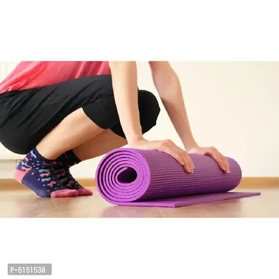 Reversible Both Side Printed Yoga Mat Daily Exercize Yoga Mat, Floor Covering Mat -  Yoga Exercize  Mat of 2x6 Feet Without Carrying Strap-thumb0