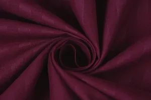 Maroon Glace Cotton Double Size Elastic Fitted Bedsheet With Two Pillow Covers-thumb2