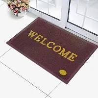 Temoli Anti Slip Door mats for Home Entrance Rubber Backing 40 x 60 CM, Brown-thumb1