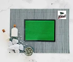 Temoli Anti Slip Door mats for Home Entrance Rubber Backing 40 x 60 CM, Green-thumb2