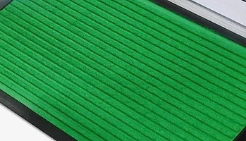 Temoli Anti Slip Door mats for Home Entrance Rubber Backing 40 x 60 CM, Green-thumb3