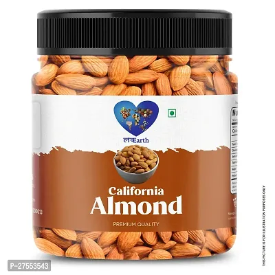 lavearth natural and premium almond Pure California Almonds Whole, Badam Giri, Rich in Protein, Magnesium, Phosphorus and Dietary Fibre, Nuts  Dry Fruits,