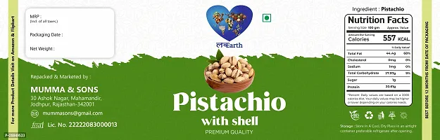 natural Pistachio with Shell 500 Gm-thumb3