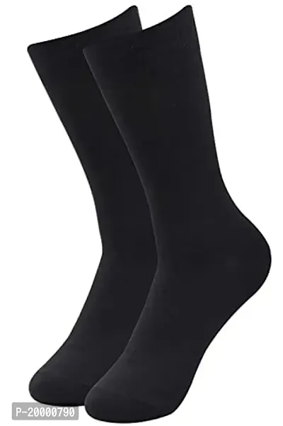 SSRS Mercerized and Combed Cotton Socks for Men/Calf length Socks For Men (Black, Blue, Dark Grey, Grey, Pack of 8)-thumb4