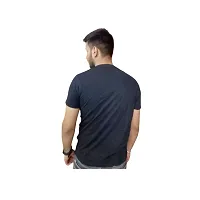 SSRS Men's 100% Cotton Biowash Round Neck T-Shirt/Men's Regular Fit T-Shirt/Mens Casual Tshirts/Boys Casual T Shirts-thumb1