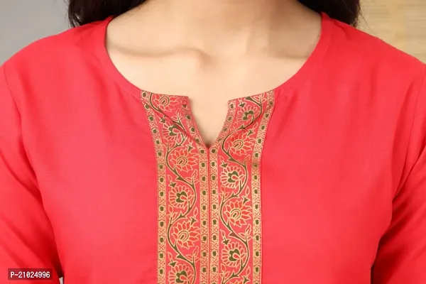 Women Rayon Kurta-thumb5