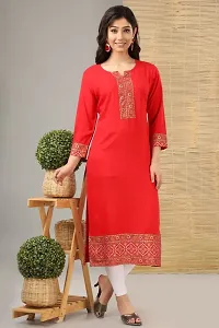 Women Rayon Kurta-thumb1