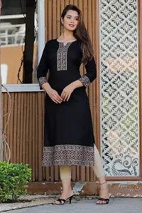 Women Rayon Kurta-thumb1