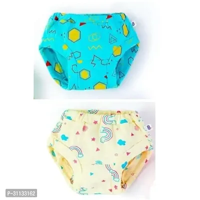 Fancy Multicoloured Cotton Printed Panty For Girl Pack Of 2-thumb0