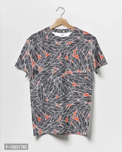 Stylish Fancy Cotton Printed Round Neck T-Shirts For Men