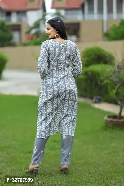 Stylish Rayon Kurta Bottom Set for Women-thumb2