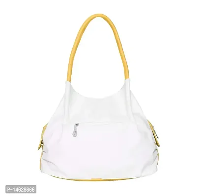 Right Choice Women's Handbag (393_Yellow  White)-thumb3