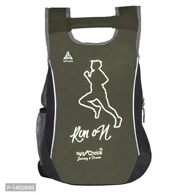 Right Choice Stylish tuff Quality College School Casual Backpack Bags (Mehendi Green Run 2209)-thumb0