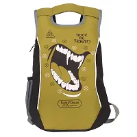 Right Choice Stylish tuff Quality College School Casual Backpack Bags (Trick or Treat Yellow Dante Vala 2075)-thumb1