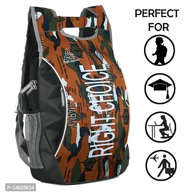 Right Choice 30 ltrs(18 Cms)backpack(2257_Multi Brown)-thumb2