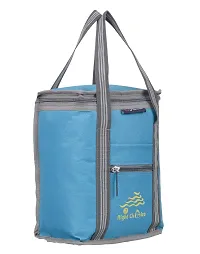 Right Choice Lunch Bags School Office Tiffin Bag (Sky Blue, Denim)-thumb1