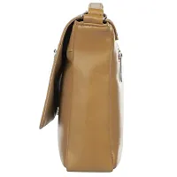 Right Choice Women's PU Leather Sling Bag (Tan)-thumb4