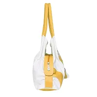 Right Choice Women's Handbag (393_Yellow  White)-thumb4