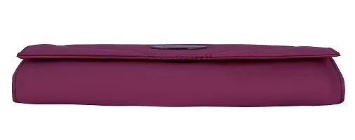 Right Choice Synthetic Leather Women Clutch(maroon)-thumb2