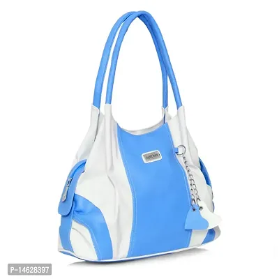 Right Choice Women's Handbag (392_Sky Blue  White)