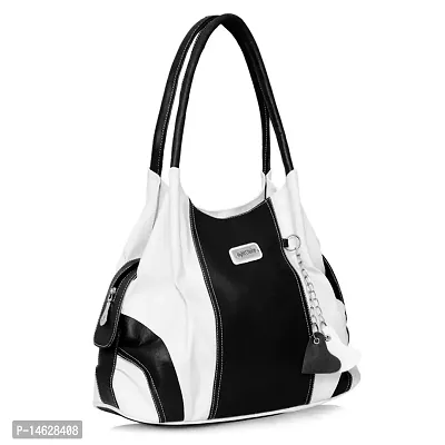 Right Choice Women's Handbag (391_Black  White)-thumb0