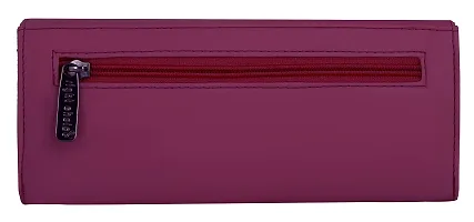 Right Choice Synthetic Leather Women Clutch(maroon)-thumb3