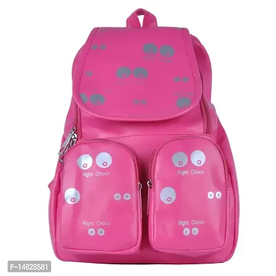 Right Choice Girl's Trendy, Stylish Backpacks Hand Bags, (Pink)