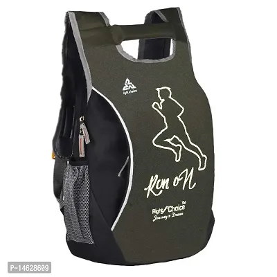 Right Choice Stylish tuff Quality College School Casual Backpack Bags (Mehendi Green Run 2209)-thumb2