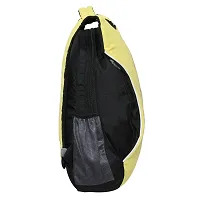 Right Choice Synthetic Yellow Backpack-thumb1