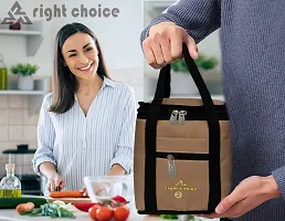 Right Choice Combo Offer Denim Lunch Bags Carry on Tote (2004 Beige)-thumb4