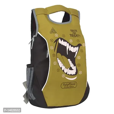 RIGHT CHOICE mens backpack stylish bag for boys Tiger Teeth