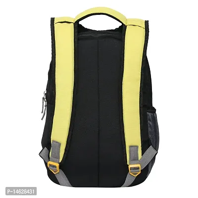 Right Choice Synthetic Yellow Backpack-thumb5