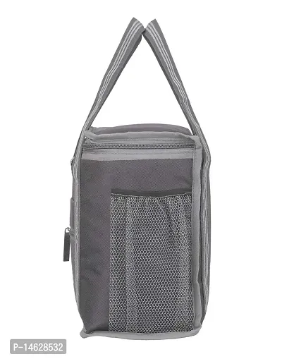 Right Choice Lunch Bags (Grey, Polyester)-thumb3