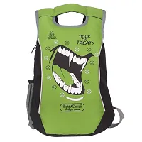 Right Choice Stylish tuff Quality College School Casual Backpack Bags Trick or Treat (Parrote Green Dante Vala 2073)-thumb1
