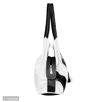 Right Choice Women's Handbag (391_Black  White)-thumb5