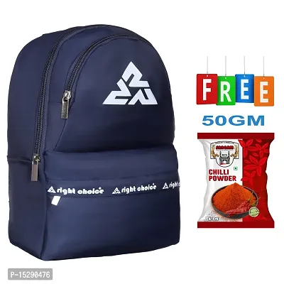 Right Choice Small 20 L Backpacks unisex typography backpack college bag daily use (2297)  (Navy Blue)